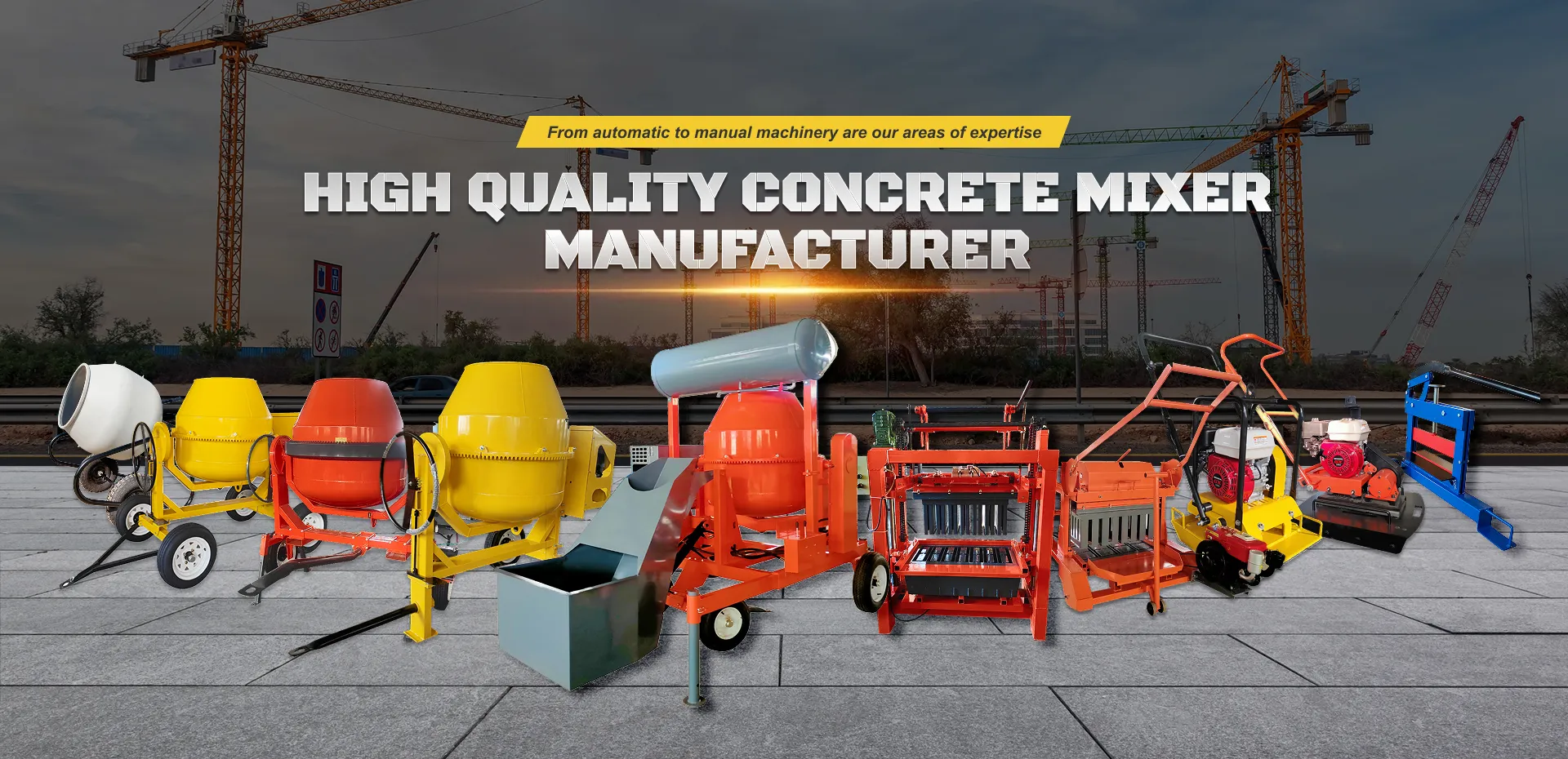 Laizhou chicca factory OEM custom concrete mixer