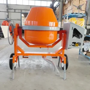 petite mini-bétonnière portable à essence pour la vente d'une machine à béton d'usine