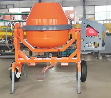 petite mini-bétonnière portable à essence pour la vente d'une machine à béton d'usine